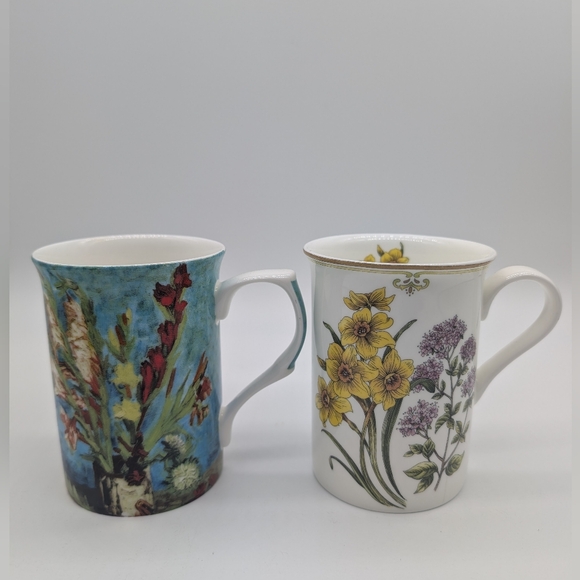 Stechcol Other - Stechcol Floral Ceramic Mug Set Gracie Bone China